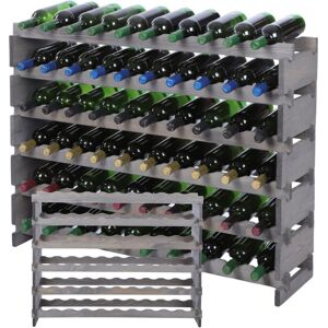 Wamar-Sosenka Stojak na wino regał modułowy na butelki 6x10 but BUDUJ JAK KLOCKI EKO Wamar-Sosenka Stojak na wino regał modułowy na butelki 6x10 but BUDUJ JAK KLOCKI EKO