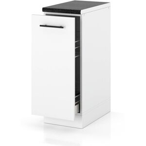Hurtownia Mebli Szafka Kuchenna Stojąca Z Blatem Szafka Cargo 30cm Spremium Biały Mat Hurtownia Mebli Szafka Kuchenna Stojąca Z Blatem Szafka Cargo 30cm Spremium Biały Mat