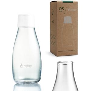 Szklana butelka na wodę Retap Original 300 ml - True White Szklana butelka na wodę Retap Original 300 ml - True White