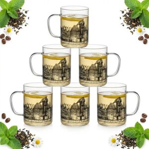Sokomedica SZKLANKA KUBEK NADRUK MIASTO GDAŃSK 400 ML ZESTAW 6 SZKLANEK KUBKÓW SZKŁO Sokomedica SZKLANKA KUBEK NADRUK MIASTO GDAŃSK 400 ML ZESTAW 6 SZKLANEK KUBKÓW SZKŁO