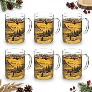 Sokomedica SZKLANKA KUBEK NADRUK MIASTO ZAKOPANE 400 ML ZESTAW 6 SZKLANEK KUBKÓW SZKŁO Sokomedica SZKLANKA KUBEK NADRUK MIASTO ZAKOPANE 400 ML ZESTAW 6 SZKLANEK KUBKÓW SZKŁO