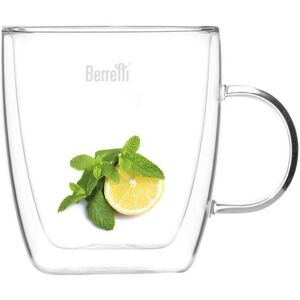 Berretti Szklanka podwójna ścianka 420 ml Zestaw 2szt TAZZA Berretti Szklanka podwójna ścianka 420 ml Zestaw 2szt TAZZA