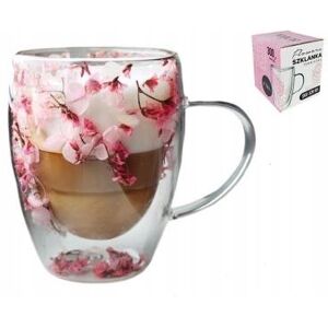 Inny producent SZKLANKA TERMICZNA Z KWIATAMI W ŚRODKU - 300 ML Inny producent SZKLANKA TERMICZNA Z KWIATAMI W ŚRODKU - 300 ML
