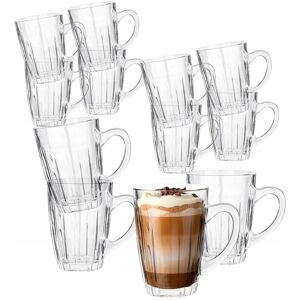 ALTOMDESIGN Szklanki do kawy herbaty zestaw kubków 12 sztuk Altom Design Venus 350 ml ALTOMDESIGN Szklanki do kawy herbaty zestaw kubków 12 sztuk Altom Design Venus 350 ml