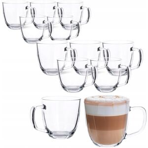 Szklanki do kawy latte herbaty kubki szklane Altom Design Oslo 420 ml zestaw 12 szt Szklanki do kawy latte herbaty kubki szklane Altom Design Oslo 420 ml zestaw 12 szt