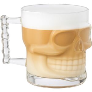 Szklanki kubki do kawy herbaty z uchem LUXITO Czaszka 300ml 6szt komplet Szklanki kubki do kawy herbaty z uchem LUXITO Czaszka 300ml 6szt komplet