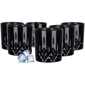 Szklanki Niskie Glasmark Zestaw 6Szt Do Drinków Soków Czarne 280Ml Szklanki Niskie Glasmark Zestaw 6Szt Do Drinków Soków Czarne 280Ml