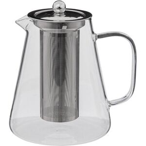 JJA SAS Szklany dzbanek do herbaty z zaparzaczem TEAL, 1,3 l, szklany JJA SAS Szklany dzbanek do herbaty z zaparzaczem TEAL, 1,3 l, szklany