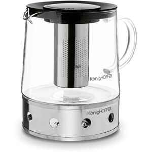 Tadar Szklany DZBANEK Z PODGRZEWACZEM na świeczki tealight ZAPARZACZ DZBANEK do herbaty i ziół 1,5 l Konighoffer Tadar Szklany DZBANEK Z PODGRZEWACZEM na świeczki tealight ZAPARZACZ DZBANEK do herbaty i ziół 1,5 l Konighoffer