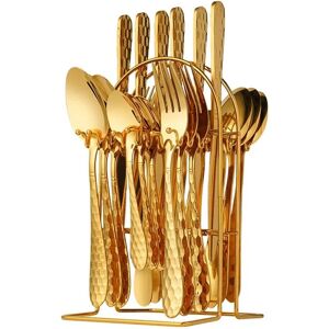 Inny producent Sztućce Na stojaku GOLD Zestaw 24 Tgl. T227 Inny producent Sztućce Na stojaku GOLD Zestaw 24 Tgl. T227