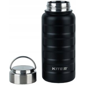 Termo butelka czarna 500 ml na gorące napoje Kite Termo butelka czarna 500 ml na gorące napoje Kite