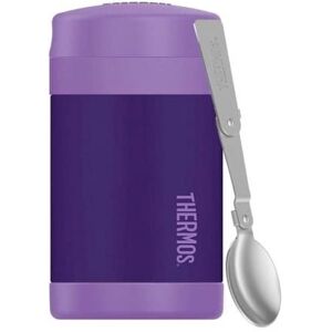 Termos dziecięcy na jedzenie z łyżką Thermos 0,47l – fioletowy Termos dziecięcy na jedzenie z łyżką Thermos 0,47l – fioletowy