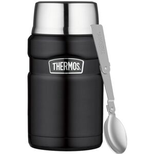 Termos na jedzenie z łyżką Thermos 0,7 l Stainless King™ - matt black Termos na jedzenie z łyżką Thermos 0,7 l Stainless King™ - matt black