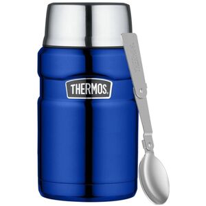 Termos na jedzenie z łyżką Thermos 0,7 l Stainless King™ - metalic blue Termos na jedzenie z łyżką Thermos 0,7 l Stainless King™ - metalic blue