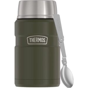 Termos na jedzenie z łyżką Thermos Stainless King™ 0,71 l - army green Termos na jedzenie z łyżką Thermos Stainless King™ 0,71 l - army green