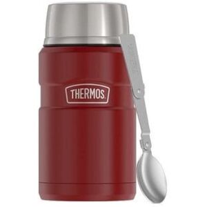 Termos na jedzenie z składaną łyżką i kubkiem Thermos 0,71 l - rustic red Termos na jedzenie z składaną łyżką i kubkiem Thermos 0,71 l - rustic red