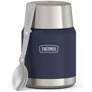 Termos na jedzenie z składany z łyżką i kubkiem Thermos 0,47l - niebieski Termos na jedzenie z składany z łyżką i kubkiem Thermos 0,47l - niebieski