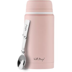 Termos obiadowy z łyżką Vialli Design Fuori 750 ml - różowy Termos obiadowy z łyżką Vialli Design Fuori 750 ml - różowy
