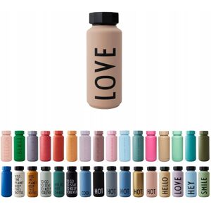 Inny producent Termos Premium Design Letters 500 ml Kawowy Kolor z napisem LOVE Inny producent Termos Premium Design Letters 500 ml Kawowy Kolor z napisem LOVE