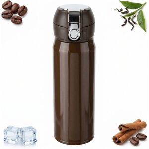 Sokomedica TERMOS TURYSTYCZNY GORĄCĄ KAWĘ ZIMNĄ WODE Z LODEM BIDON 400 ML STALOWY Sokomedica TERMOS TURYSTYCZNY GORĄCĄ KAWĘ ZIMNĄ WODE Z LODEM BIDON 400 ML STALOWY