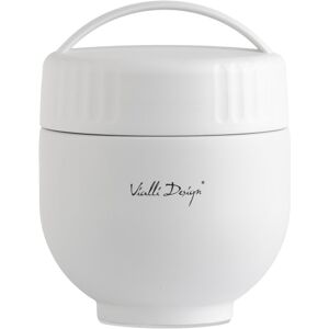 Vialli Design Termos z pojemnikiem i łyżką 680 ml Fuori biały 30282 Vialli Design Termos z pojemnikiem i łyżką 680 ml Fuori biały 30282