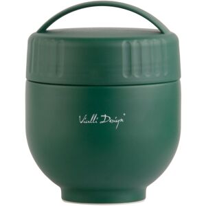 Vialli Design Termos z pojemnikiem i łyżką Fuori 680 ml zielony 30336 Vialli Design Termos z pojemnikiem i łyżką Fuori 680 ml zielony 30336