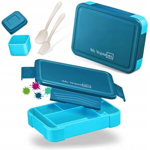 Inny producent VESPERBOX Lite Bento Box Dla Dzieci Lunchbox Niebieski Inny producent VESPERBOX Lite Bento Box Dla Dzieci Lunchbox Niebieski