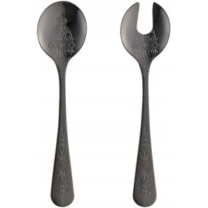 VILLA ITALIA Sztućce do sałaty ANTIQUE BLACK STP VILLA ITALIA Sztućce do sałaty ANTIQUE BLACK STP