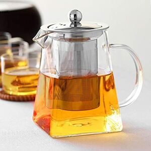 Inny producent Warmyee Hofu Dzbanek do herbaty 550 ml szkło + zaparzacz stal nierdzewna Inny producent Warmyee Hofu Dzbanek do herbaty 550 ml szkło + zaparzacz stal nierdzewna