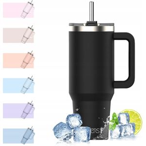 Inny producent WATERSY kubek termiczny ze stali nierdzewnej, szczelny, z uchwytem, czarny Inny producent WATERSY kubek termiczny ze stali nierdzewnej, szczelny, z uchwytem, czarny