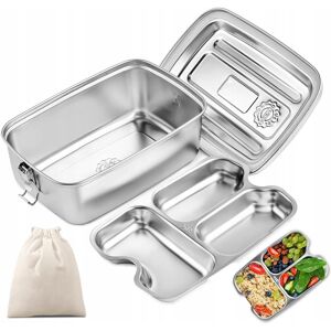 Inny producent WUGU Stalowa Pojemna Lunchbox 2000ML Dla Dorosłych i Dzieci Inny producent WUGU Stalowa Pojemna Lunchbox 2000ML Dla Dorosłych i Dzieci