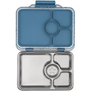 YUMBOX PRET stalowy lunchbox z 4 przegródkami, Paris Blue Glitter YUMBOX PRET stalowy lunchbox z 4 przegródkami, Paris Blue Glitter