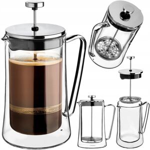 KADAX ZAPARZACZ DO HERBATY KAWY 1L ZIÓŁ TŁOKOWY KAWIARKA DZBANEK SZKLANY 1000ml KADAX ZAPARZACZ DO HERBATY KAWY 1L ZIÓŁ TŁOKOWY KAWIARKA DZBANEK SZKLANY 1000ml