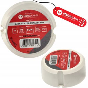 Inny producent Zasilacz LED do paska LED do puszki 70mm 60W 230V ZY-60-CE MK MEGAKABEL Inny producent Zasilacz LED do paska LED do puszki 70mm 60W 230V ZY-60-CE MK MEGAKABEL