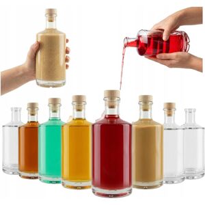 Bimberek Zestaw 10x Butelka DYNAMIT 700ml Butelki szklane na napoje trunki wodę wesele Bimberek Zestaw 10x Butelka DYNAMIT 700ml Butelki szklane na napoje trunki wodę wesele