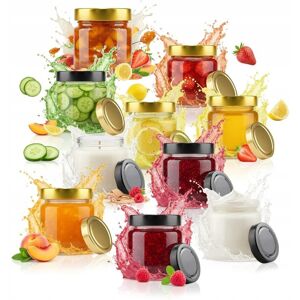 Bimberek Zestaw 20szt. Słoik ATENA 225ML na Świeczki Dżem Prezent Wesele + Wieczko Bimberek Zestaw 20szt. Słoik ATENA 225ML na Świeczki Dżem Prezent Wesele + Wieczko