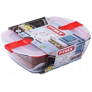 Zestaw 2x Naczynie żaroodporne pojemnik szklany Cook&Heat; Pyrex 2,5L + 0,8L Zestaw 2x Naczynie żaroodporne pojemnik szklany Cook&Heat; Pyrex 2,5L + 0,8L