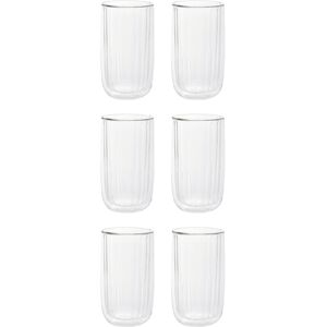 Zestaw 3x Szklanki z podwójną ścianką 2 szt. CEMBRA GROOVE 0,35L HOMLA Zestaw 3x Szklanki z podwójną ścianką 2 szt. CEMBRA GROOVE 0,35L HOMLA