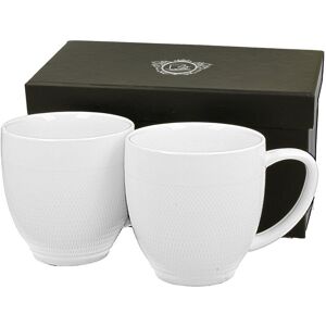 Zestaw Kubków Kubki Duo Diamond Elegnackie Białe X 2 Szt 350 Ml Zestaw Kubków Kubki Duo Diamond Elegnackie Białe X 2 Szt 350 Ml