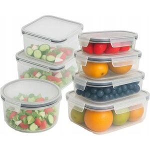 ALTOMDESIGN Zestaw pojemników na żywność pojemniki plastikowe lunchbox Altom Design ALTOMDESIGN Zestaw pojemników na żywność pojemniki plastikowe lunchbox Altom Design