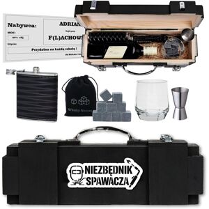 Can-Bar Zestaw Prezentowy PREMIUM Niezbędnik Spawacza Piersiówka Szklanka Kamienie Kieliszek Prezent Spawacz Can-Bar Zestaw Prezentowy PREMIUM Niezbędnik Spawacza Piersiówka Szklanka Kamienie Kieliszek Prezent Spawacz