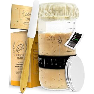 inna (Inny) Zestaw Startowy Do Zakwasu Do Robienia Chleba Słoik Fermentacyjny 600Ml inna (Inny) Zestaw Startowy Do Zakwasu Do Robienia Chleba Słoik Fermentacyjny 600Ml