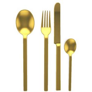 Inny producent Zestaw sztućców dla 1 osoby (5 el.) Oro Ice Stile by Pininfarina Mepra Inny producent Zestaw sztućców dla 1 osoby (5 el.) Oro Ice Stile by Pininfarina Mepra