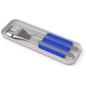 Zestaw sztućców podróżnych (niebieskich) Slim Box Monbento Zestaw sztućców podróżnych (niebieskich) Slim Box Monbento