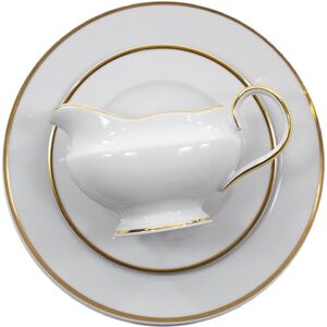 Polskie Fabryki Porcelany Ćmielów i Chodzież Zestaw talerzy dla 6 osób 18 el. Astra Złota Wstęga G067 Polskie Fabryki Porcelany Ćmielów i Chodzież Zestaw talerzy dla 6 osób 18 el. Astra Złota Wstęga G067