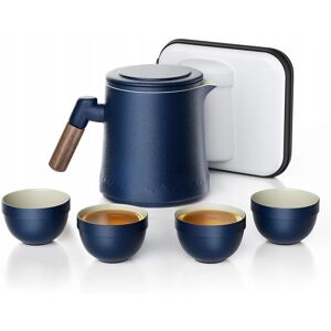 Inny producent Zestaw Turystyczny Czajnik i Kubki Ceramiczne 400 ml Komplet z Etui Inny producent Zestaw Turystyczny Czajnik i Kubki Ceramiczne 400 ml Komplet z Etui