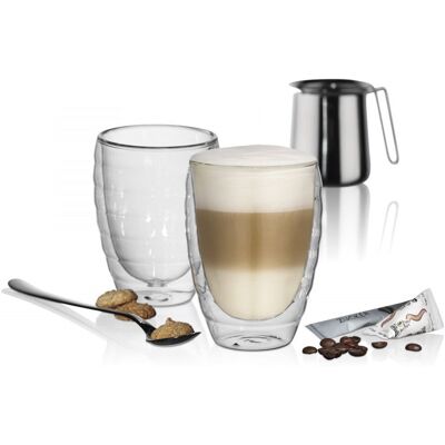 Kela 2 Szklanki Do Latte Macchiato O Podwójnych Ściankach 0,35 L Kela 2 Szklanki Do Latte Macchiato O Podwójnych Ściankach 0,35 L