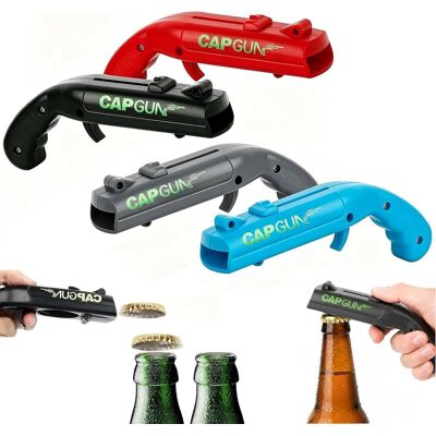 Inny producent 4-częściowy pistolet do otwierania butelek, broń, kapsle, shooter, gadżet imprezowy Zabawny otwieracz do butelek, zestaw 4 sztuk, na imprezy, barb.. Inny producent 4-częściowy pistolet do otwierania butelek, broń, kapsle, shooter, gadżet imprezowy Zabawny otwieracz do butelek, zestaw 4 sztuk, na imprezy, barb..