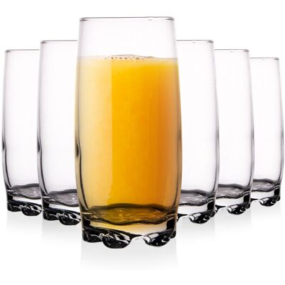 Artemis 6x Szklanki do Napojów Wody Drinków Zestaw Komplet Szklanek na Napoje 370ml Artemis 6x Szklanki do Napojów Wody Drinków Zestaw Komplet Szklanek na Napoje 370ml