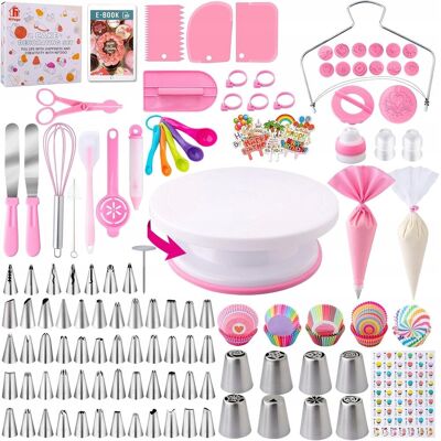 Inny producent AKCESORIA KOŃCÓWKI TOPPERY DO DEKOROWANIA TORTU PATERA OBROTOWA 356 SZTUK Inny producent AKCESORIA KOŃCÓWKI TOPPERY DO DEKOROWANIA TORTU PATERA OBROTOWA 356 SZTUK